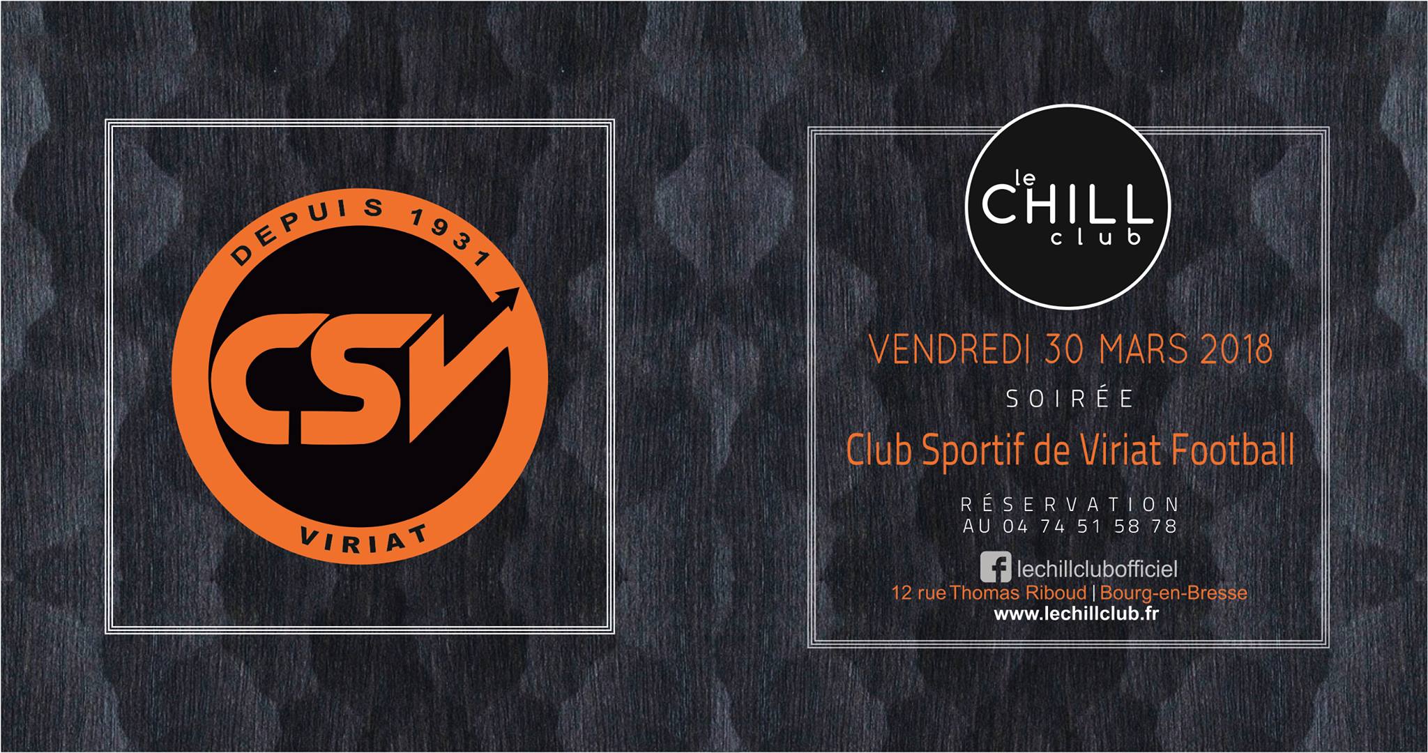 Actualité Le Chill Club vous accueille pour la... club Football